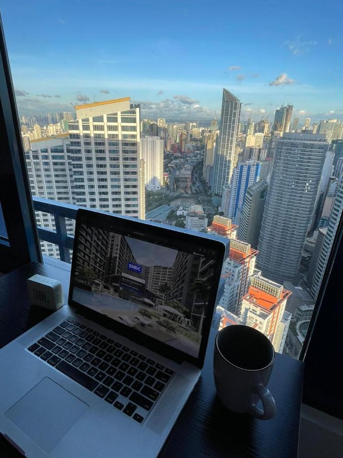 Апартаменты Amazing View Makati Elegant Flat 400Mb Internet Манила Экстерьер фото
